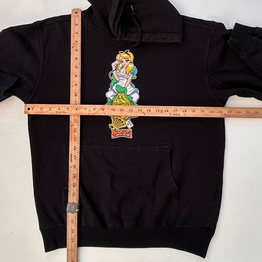 Hook Ups Alice Organic Leaf Pullover Skateboardin… - image 4